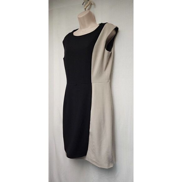 Marvin Richards Color Block Knee-Length Sheath Dress Size 8 - Picture 5 of 8